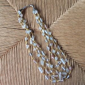 Multi-strand Beaded Necklace